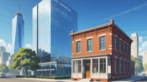 groot en klein bedrijf